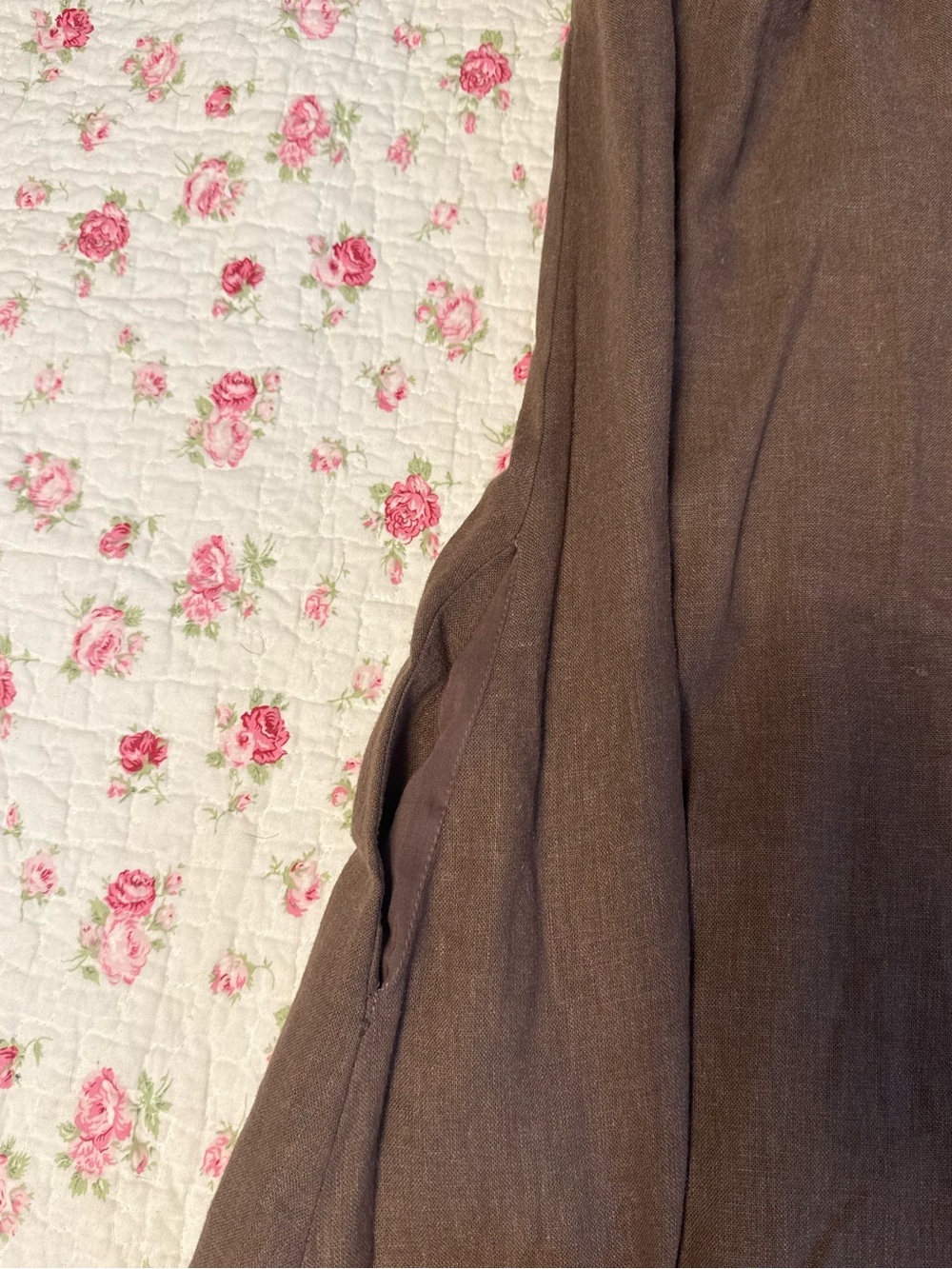 Weworewhat Aline strapless linen maxi dress XS - Picture 3 of 5